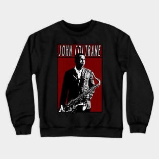 Vintage Retro John Coltrane Crewneck Sweatshirt